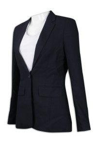 BSW254 custom-made women's waist suit business jacket suit supplier    petite business suits   see worker suit